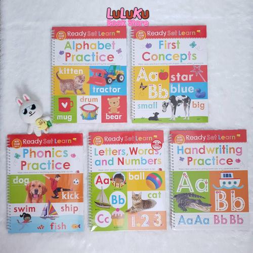 Foto Produk Wipe Clean wipeoff wipe off Workbook workbooks - Ready Set Learn dari LuLuKu Book Store