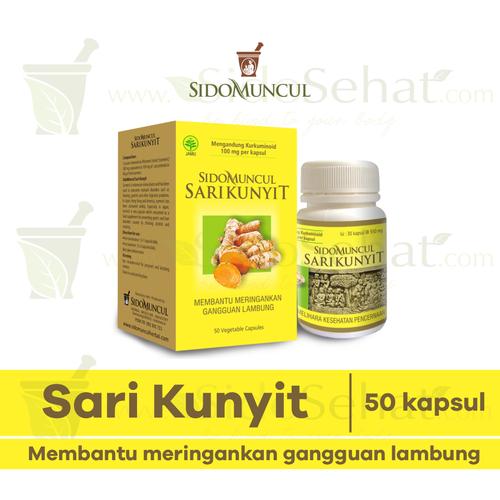 Foto Produk Sari Kunyit Sidomuncul Kapsul Kesehatan Pencernaan dari SidoSehat