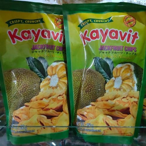 Gambar Kayavit Jackfruit Chips (Kripik Nangka) 250gr dari Toko Ichtus Snack Kab. Bangka Barat Tokopedia