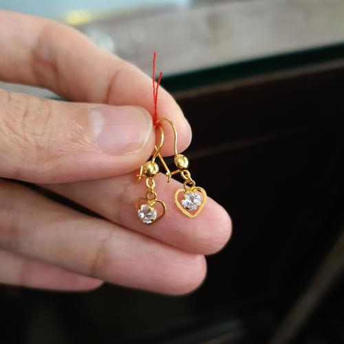 Jual Anting Emas Love Gantung 0 6gr Kota Surakarta Nobieshop Tokopedia
