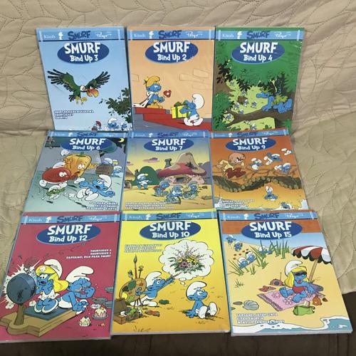 Foto Produk Buku Komik Smurf Bind Up Bundle 3 in 1 Satu Buku 3 Cerita Tebal dari Minat VS Koleksi