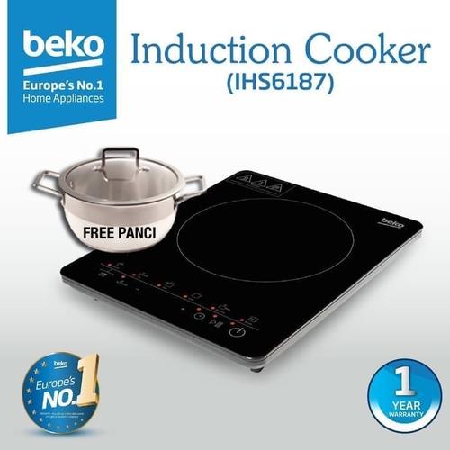 Foto Produk KOMPOR LISTRIK INDUKSI BEKO IHS 6187 / INDUCTION HOB dari Rumahku Official