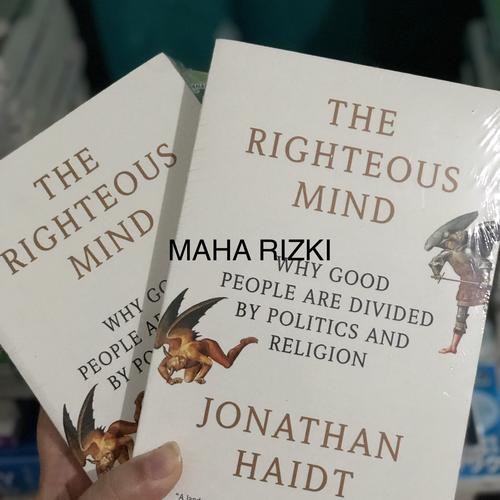 Foto Produk The Righteous Mind: Why Good People Are Divided by Politics dari Maha Rizki