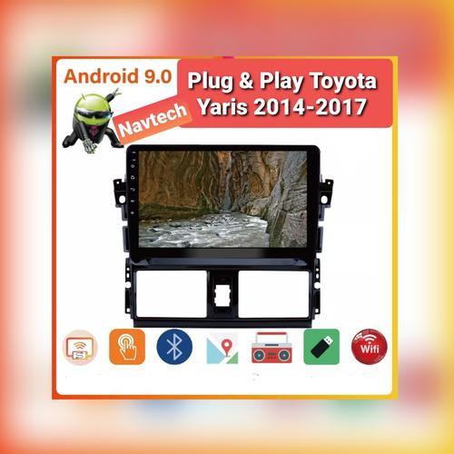 Foto Produk Head unit android 10 inch 2GB oem Toyota yaris/vios 14-17 - 2GB 32GB dari Navtech