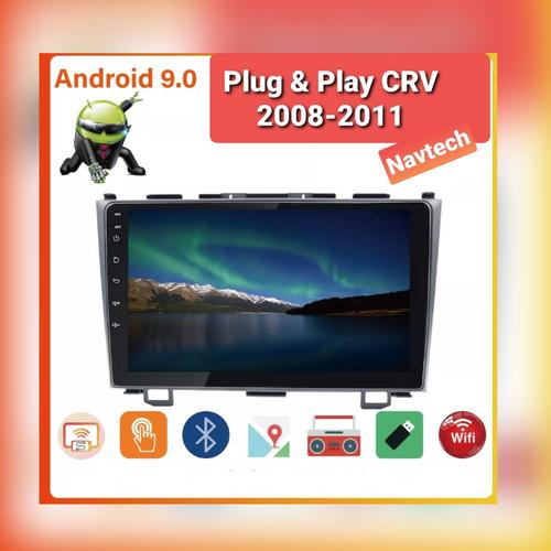 Foto Produk Head unit android 9 inch oem honda crv gen 3 2008-2011 plug & play - 1GB 16GB dari Navtech