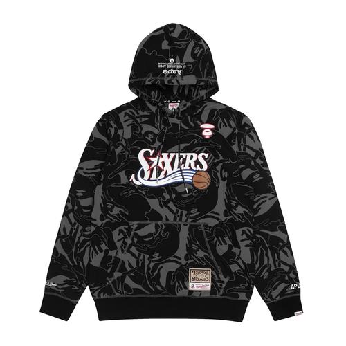 MITCHELL NBA SIXERS PULLOVER HOODIE 