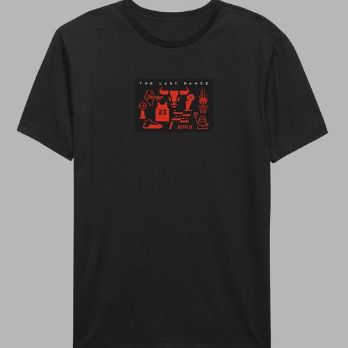 tshirt netflix Michael Jordan Chicago 