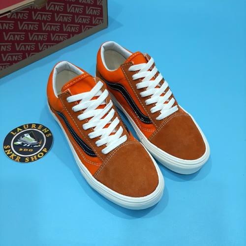 Jual Vans Old Skool OG LX Red Orange 