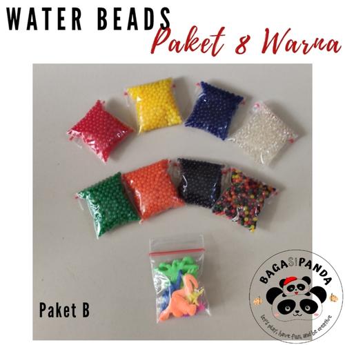 Foto Produk Paket B - 8 Water beads + 1 Growing Animal (8 WB + 1 Animal) dari Bagasi Panda