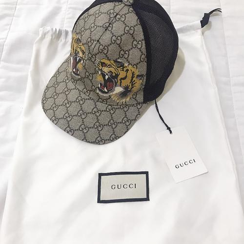 Jual GUCCI baseball cap tiger authentic 