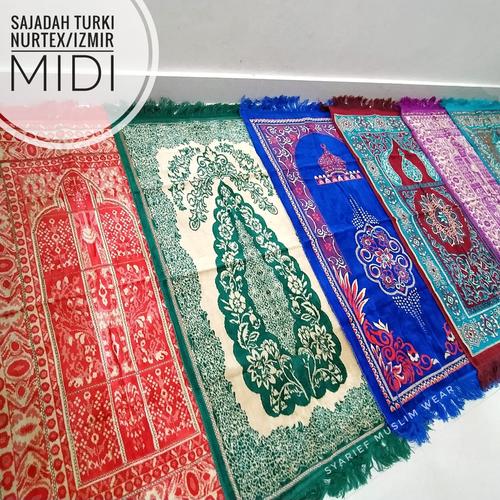 Foto Produk Sajadah Turki Halus - Nurtex Midi (ukuran standar) dari Syarief Muslim Wear