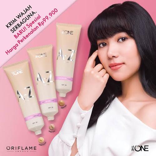 Jual The One A Z Cream Hydra Bright Spf 30 Nude 35060 Foundation Pelembab Kota Salatiga Orindo Cosmetics Tokopedia