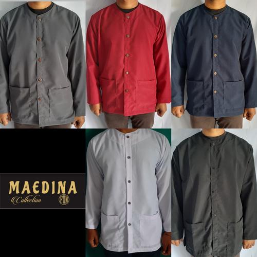 Gambar Baju pangsi oblong tanpa kerah - Putih, M dari maedina colection Kab. Sumedang Tokopedia