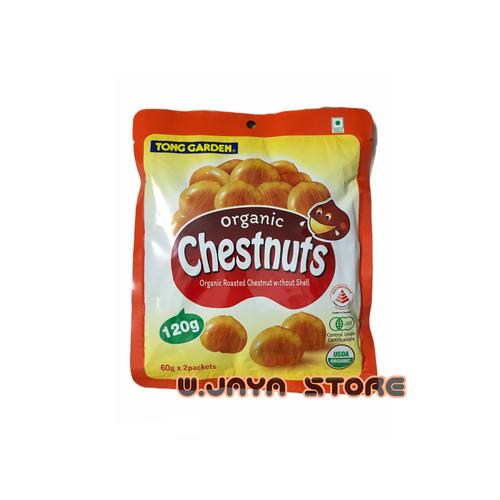Gambar Tong Garden Organic Roasted Chestnuts 120g / Kacang Chesnut Panggang dari W-jaya Store Jakarta Barat Tokopedia