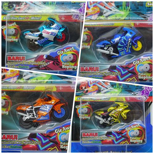 Gambar Mainan Motor balap mini Apolo SPIN GO MINI BIKE Murah dari MAKMUR FILTER Kota Tangerang Selatan Tokopedia