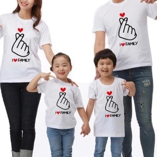 T Shirt Cuople/Cotton Combed 30s 