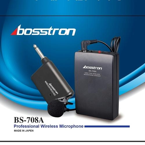 Foto Produk Mic Bosstron Bs-708A Mic wireless jepit clip mic dari Ayo Bli