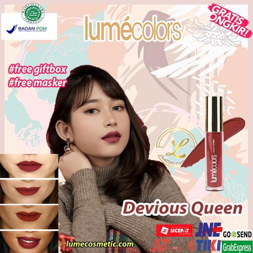 Foto Produk LUMECOLORS VELVET LIPCOAT - DEVIOUS QUEEN dari lumecolorsindonesia