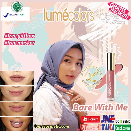 Foto Produk LUMECOLORS VELVET LIPCOAT - BARE WITH ME dari lumecolorsindonesia