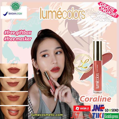 Foto Produk LUMECOLORS VELVET LIPCOAT - CORALINE dari lumecolorsindonesia
