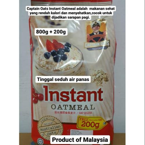 Jual 1kg Sereal Captain Oats Instant Cereal Oatmeal Captain Oat Kota Medan Goldenmarket88 Tokopedia