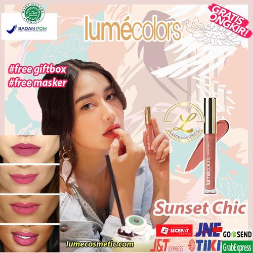 Foto Produk LUMECOLORS VELVET LIPCOAT - SUNSET CHIC dari lumecolorsindonesia