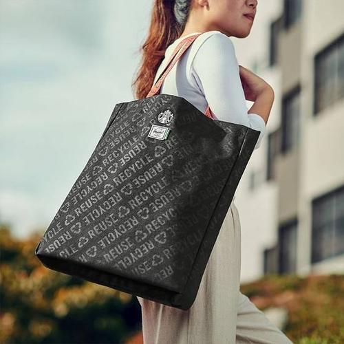 Jual Starbucks x Herschel Tote Bag 