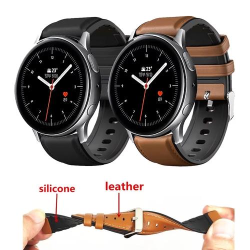 Foto Produk STRAP WATCH TALI JAM LEATHER KULIT RUBBER SAMSUNG GALAXY ACTIVE 1 2 dari Jktmanshop
