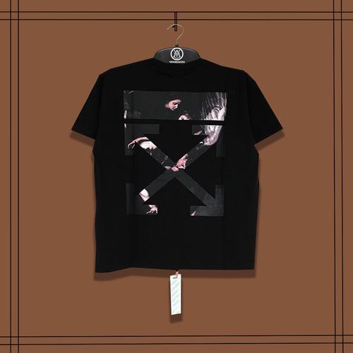 OFF WHITE CARAVAGIO OVER BLACK, RED TEE 