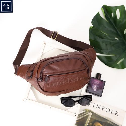 Foto Produk Tas Selempang Pria Kulit PACHO / Sling Bag / Waist Bag / Tas Pinggang dari antoniocollection