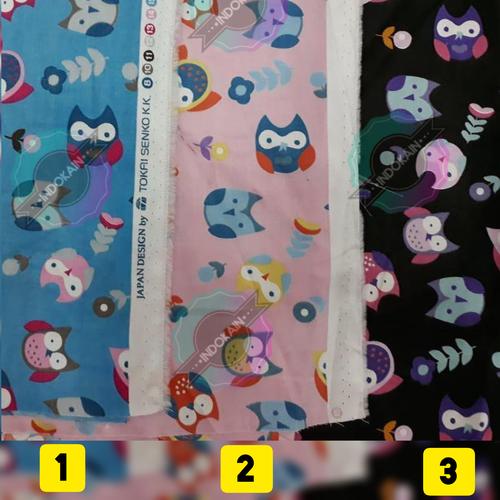 Foto Produk Kain Bahan Katun Jepang Tokai ORI Gamis Tunik Kemeja Sprei Sarung S40 - No.3 dari Indo Kain