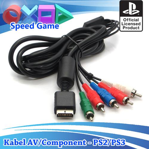 Foto Produk Kabel Komponen Component AV PS2 PS3 dari Speed Game