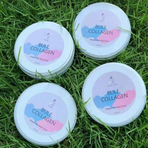blue collagen body scrub