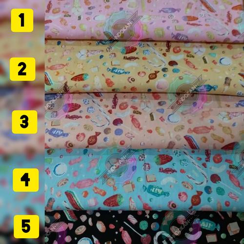 Foto Produk Kain Bahan Katun Jepang Tokai ORI Gamis Tunik Kemeja Sprei Sarung S32 - No.1 dari Indo Kain