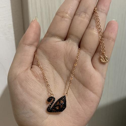 Black Swan Pendant Ori Liontin Crystal 