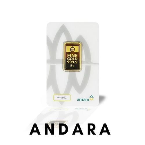 Foto Produk LM Logam 5gram Antam dari Store Andara