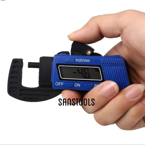 Foto Produk Digital thickness gauge caliper micrometer thicknes gage ukur tebal dari Sanstools