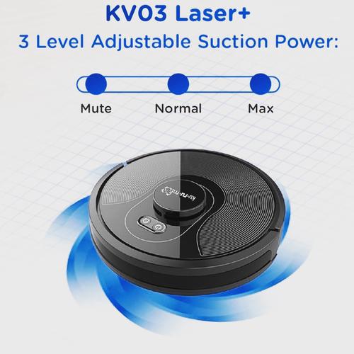 Jual Kurumi KV 03 Laser Vacuum Robot Alat Penghisap Debu dan Pel Otomatis Jakarta Barat