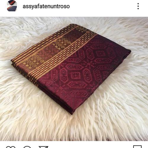 Foto Produk TENUN BARON 1D / TENUN TROSO / SONGKET TENUN / KAIN TENUN JEPARA 128 dari tenun troso assyafa