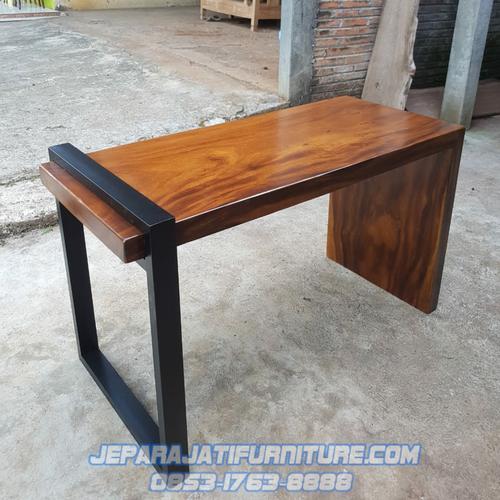 Jual Meja Kantor Kayu Solid Trembesi Meja Kerja Natural Trembesi Kab