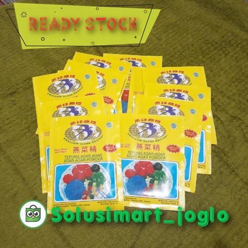 Foto Produk Agar-Agar SWALLOW Putih || Agar-Agar SWALLOW Plain dari Solusimart_joglo