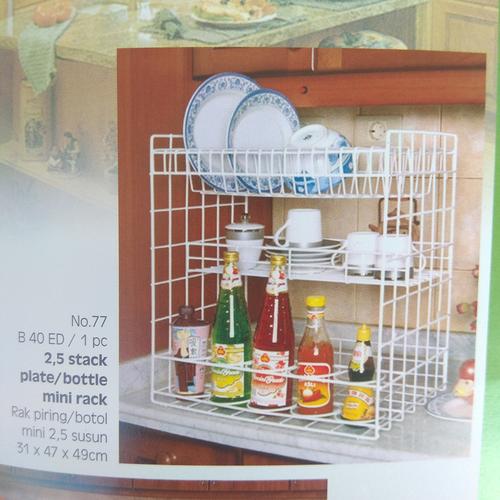 Foto Produk Rak Modelline B 40 ED / Stack Plate / Bottle Mini Rack / Piring Botol dari Toko Income