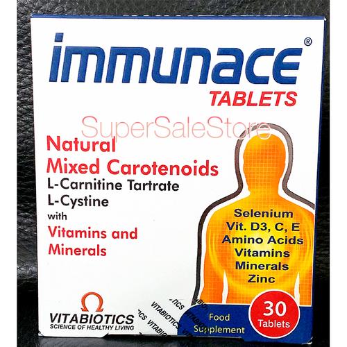 Jual Vitamin Vitabiotics Immunace 30 Tablets Jakarta Barat Supersalestore Tokopedia