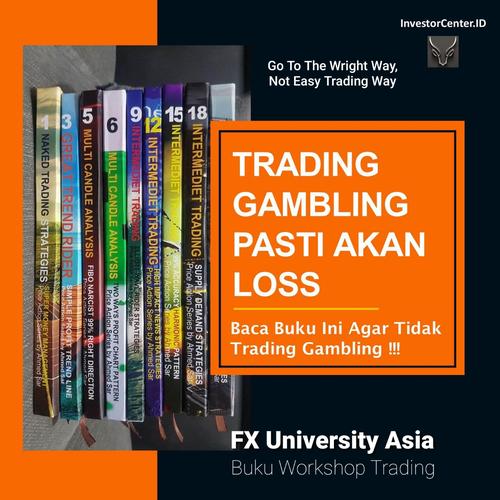 Foto Produk Paket 16 Buku Workshop Basic Intermediet Expert Trading dari FX University Asia - ICID