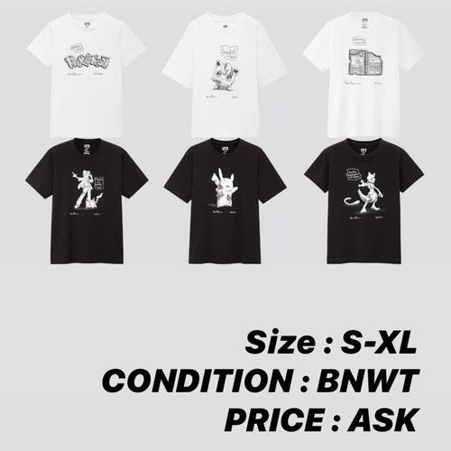 UNIQLO X POKEMON X DANIEL ARSHAM TEE 