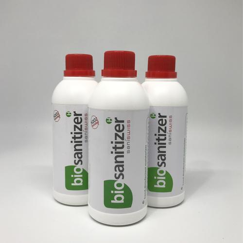 Foto Produk SaniSwiss Hand Sanitizer 500ML Bio Alcohol 70% Food Grade, H2O2 Boost dari BigOneOnline