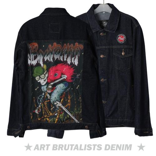 Jual Jaket Denim Custom / Jaket Jeans 