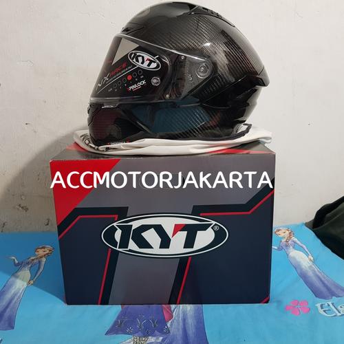 Foto Produk KYT NX Race Full Carbon Black, Limited Edition SNI | Original KYT 100% dari AccMotorJakarta