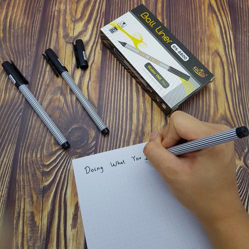 Foto Produk PENA / BALL LINER / WATER INK PEN 1.0 WARNA HITAM dari MyOnlineStore.