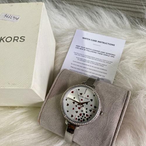 Ready Michael Kors Mk3976 silver watch 